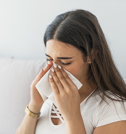 Allergien können gelöscht werden. Beispiel hier: allergischer Schnupfen